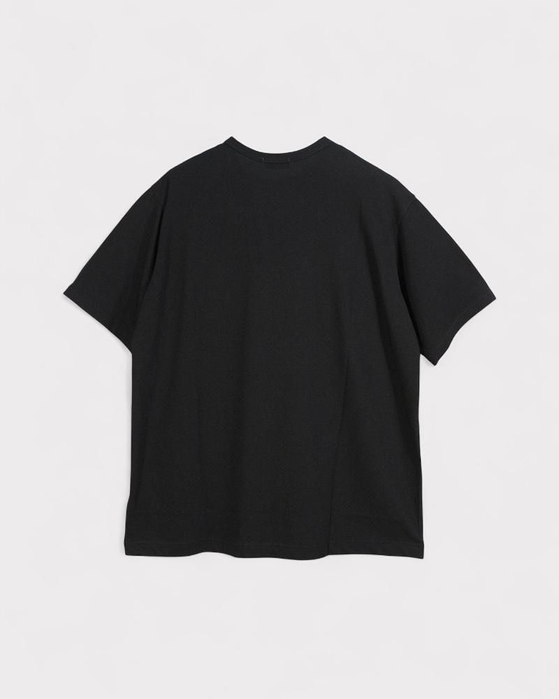 Yohji Yamamoto POUR HOMME】COTTON SINGLE JERSEY ROUND NECK