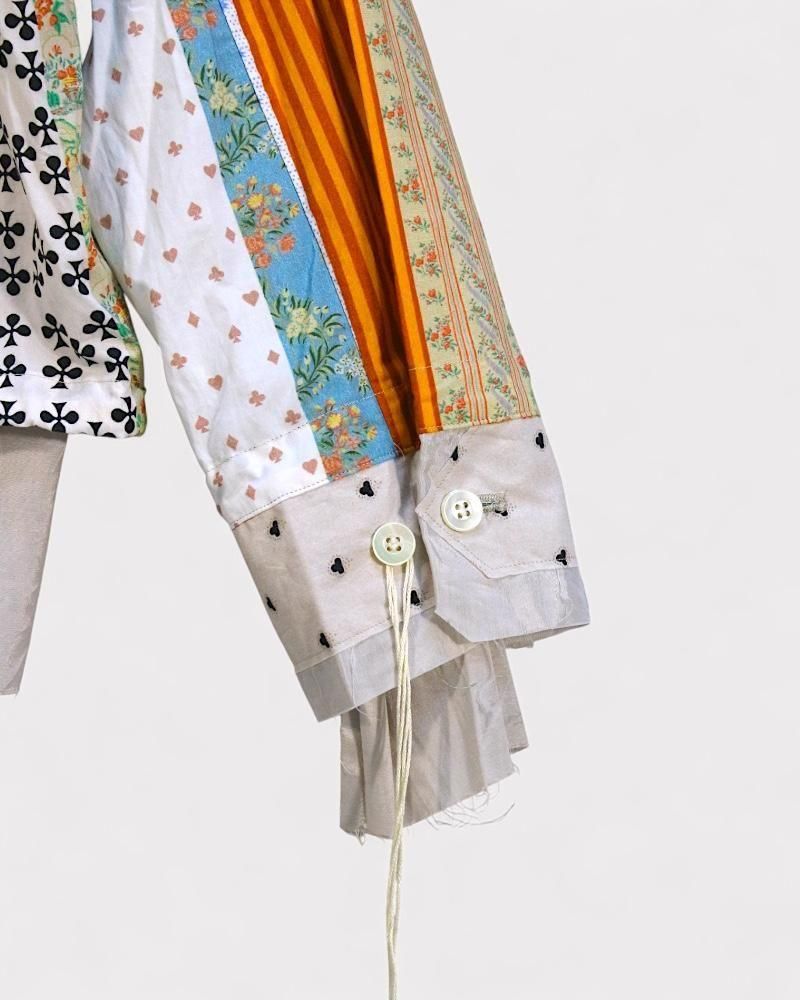 けー ページ OXFORD SHIRT WITH SHEER DETAILING – HYKE ONLINE STORE