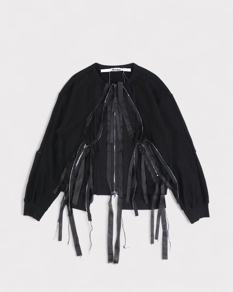 Midorikawa ZIP SWEAT SHIRT(Black)｜ミドリカワ 正規取扱通販