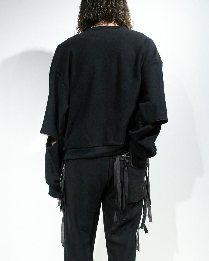 Midorikawa ZIP SWEAT SHIRT(Black)｜ミドリカワ 正規取扱通販