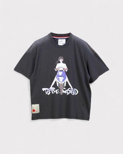 SEVESKIGNostalgic Girl RZ02 S/SL Tee ver, Hisashi Eguchi(Black)