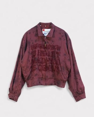 <img class='new_mark_img1' src='https://img.shop-pro.jp/img/new/icons8.gif' style='border:none;display:inline;margin:0px;padding:0px;width:auto;' />SEVESKIGDraft Rayon Gabardine Jacket(Burgundy)