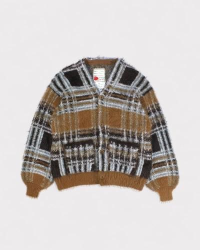 <img class='new_mark_img1' src='https://img.shop-pro.jp/img/new/icons64.gif' style='border:none;display:inline;margin:0px;padding:0px;width:auto;' />SEVESKIGLustre Check Knit Cardigan(Beige)