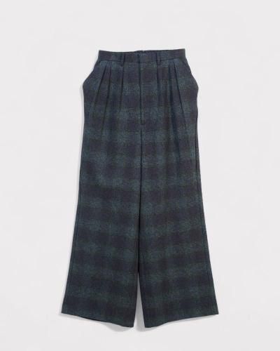 <img class='new_mark_img1' src='https://img.shop-pro.jp/img/new/icons65.gif' style='border:none;display:inline;margin:0px;padding:0px;width:auto;' />SEVESKIGRustic Tweed Wide Trousers(Navy)