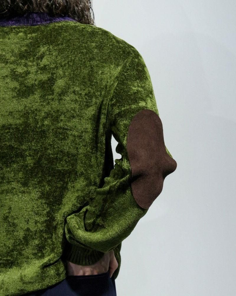 【希少】BED j.w. FORD Glitter Long Sleeve BED j.w. FORD】Long long sleeve(Khaki) | bed j.w. ford 25AW