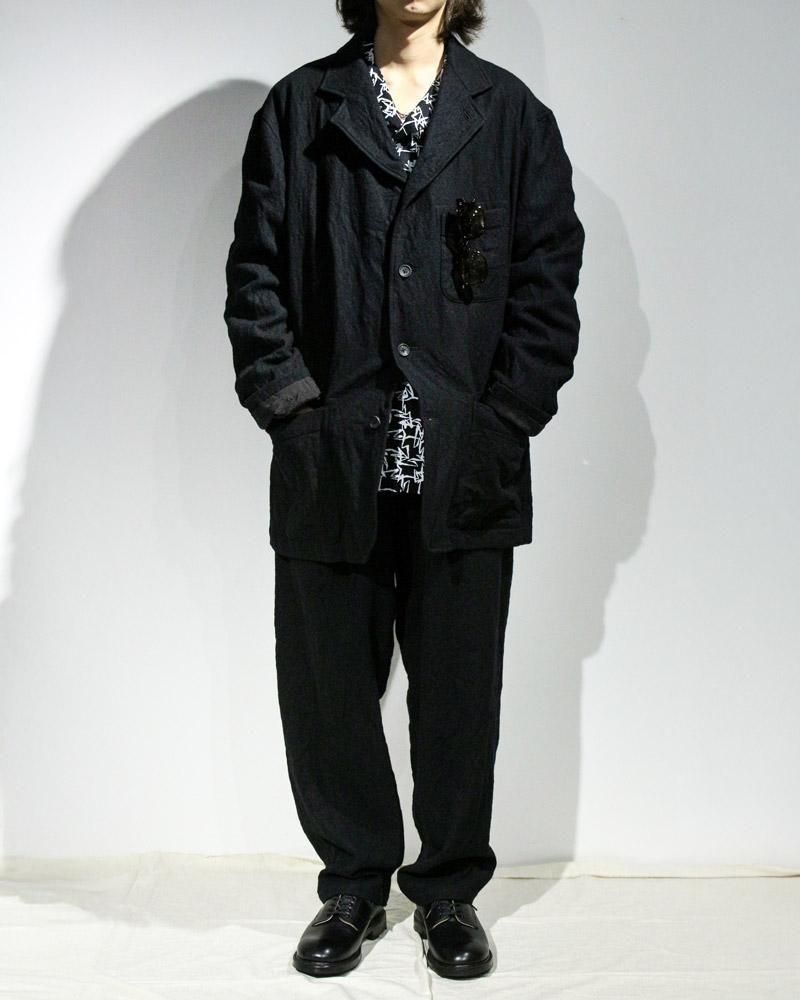 yさんセレクト Y's - ALOHA SHIRT(M Black): Y's｜THE SHOP YOHJI YAMAMOTO