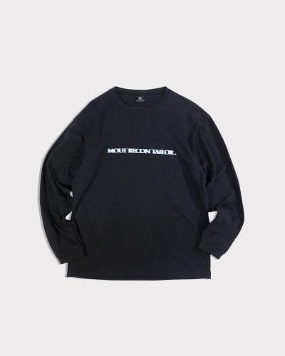 MOUT RECON TAILOR】MOUT LOGO LONG SLEEVE T-SHIRT(Black)｜マウト