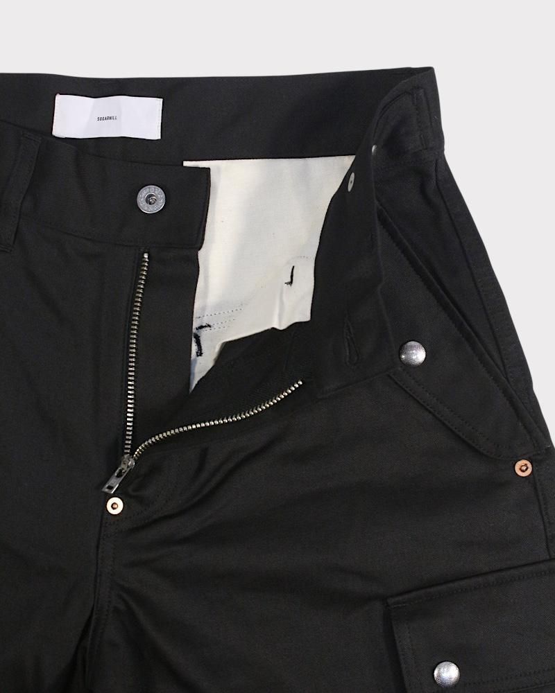 SUGARHILL】CHINO CARGO PANTS(BLACK)｜sugarhill 25AW｜-仙台