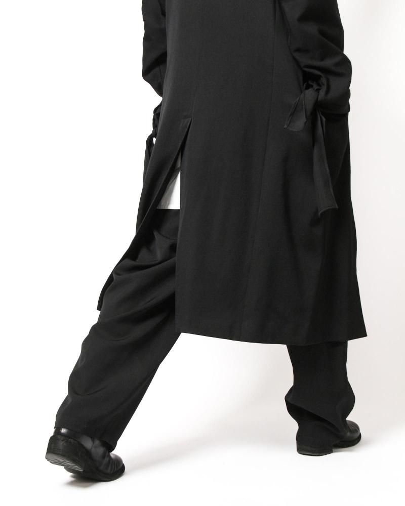 ヨウジヤマモトオム 1991AW メルトンウールパンツ 6•1 THE MEN Yohji Yamamoto POUR HOMME】WOOL GABARDINE NEW STANDARD STRING