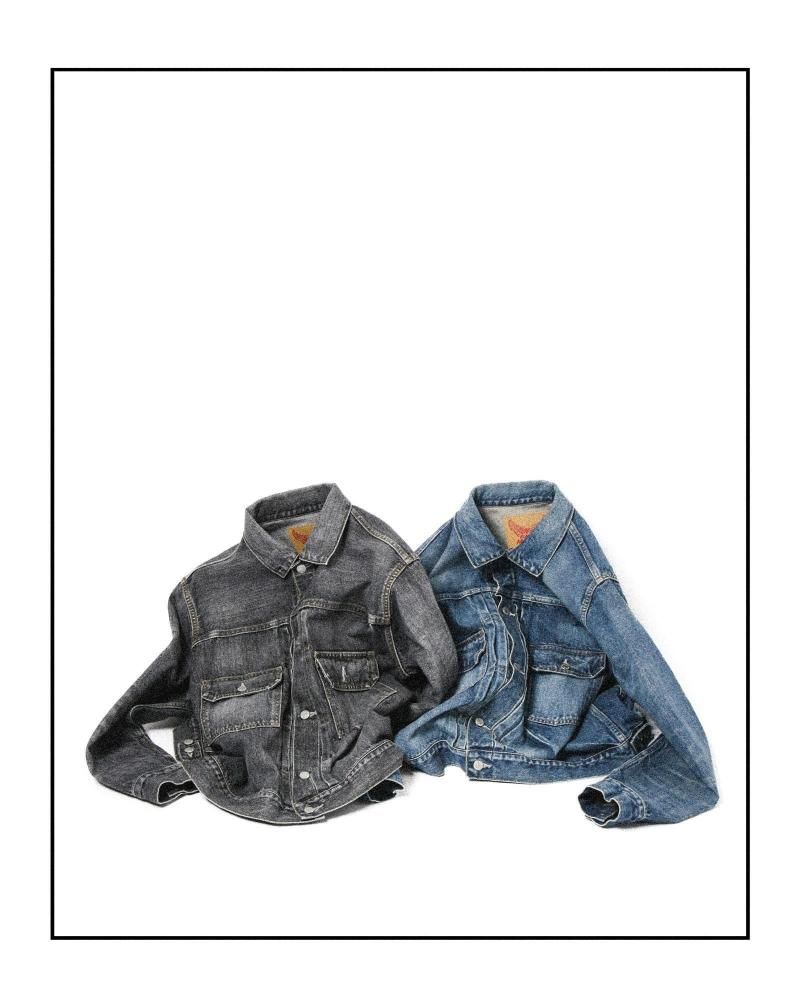 Y's for men × MASSES】DENIM JACKET H.WASH INDIGO｜ワイズフォーメン