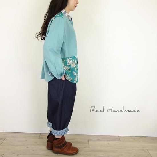 LIBERTY リバティ　ハンドメイド　サルエルパンツ　ゆるパンツ LIBERTY リバティ ハンドメイド サルエルパンツ ゆるパンツ