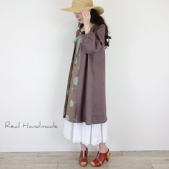 予約販売]サークルスカラップレースティアードスカート - REAL HANDMADE -リアルハンドメイド-  心を込めて手作りした素敵なお洋服をあなたへ。。