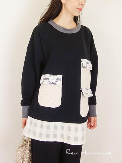 ハンドメイド　ワンピース　ブラウス　スカート 生地/糸 素材/材料 ハンドメイド 【希少！！】