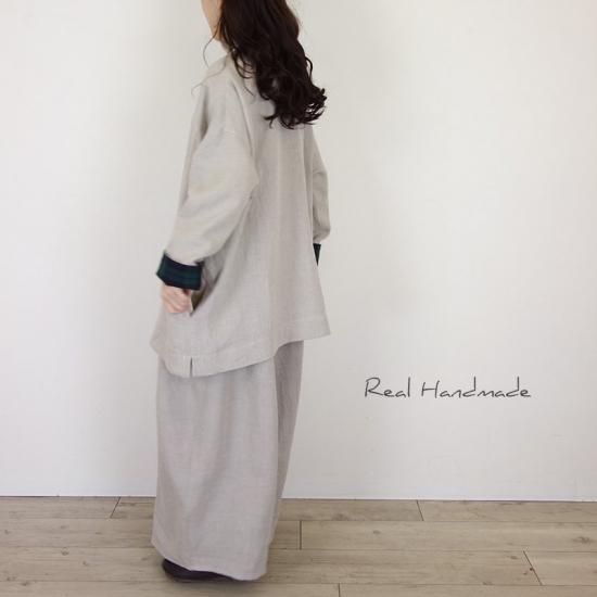 ヨーロッパナチュラルリネン|キュロットパンツ - REAL HANDMADE