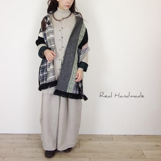 ヨーロッパナチュラルリネン|キュロットパンツ - REAL HANDMADE