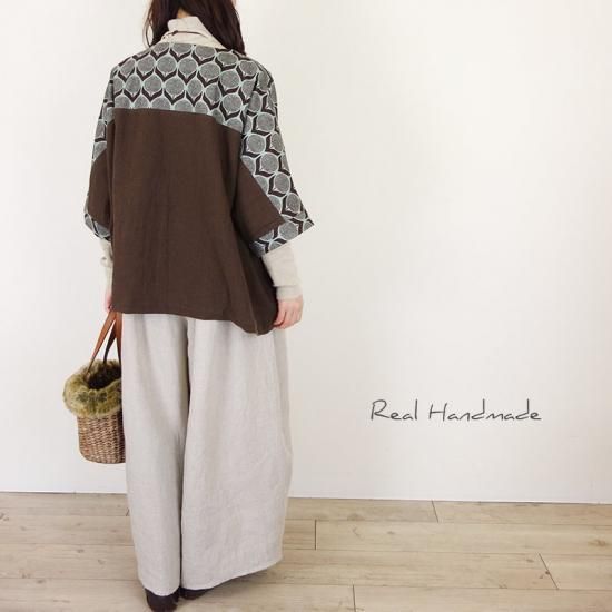 ヨーロッパナチュラルリネン|キュロットパンツ - REAL HANDMADE