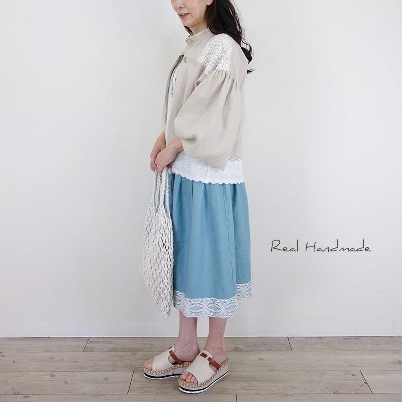 リネンのはおり   ハンドメイド 送料無料【裂き織り】リネンのコースター#11 | iichi 日々の
