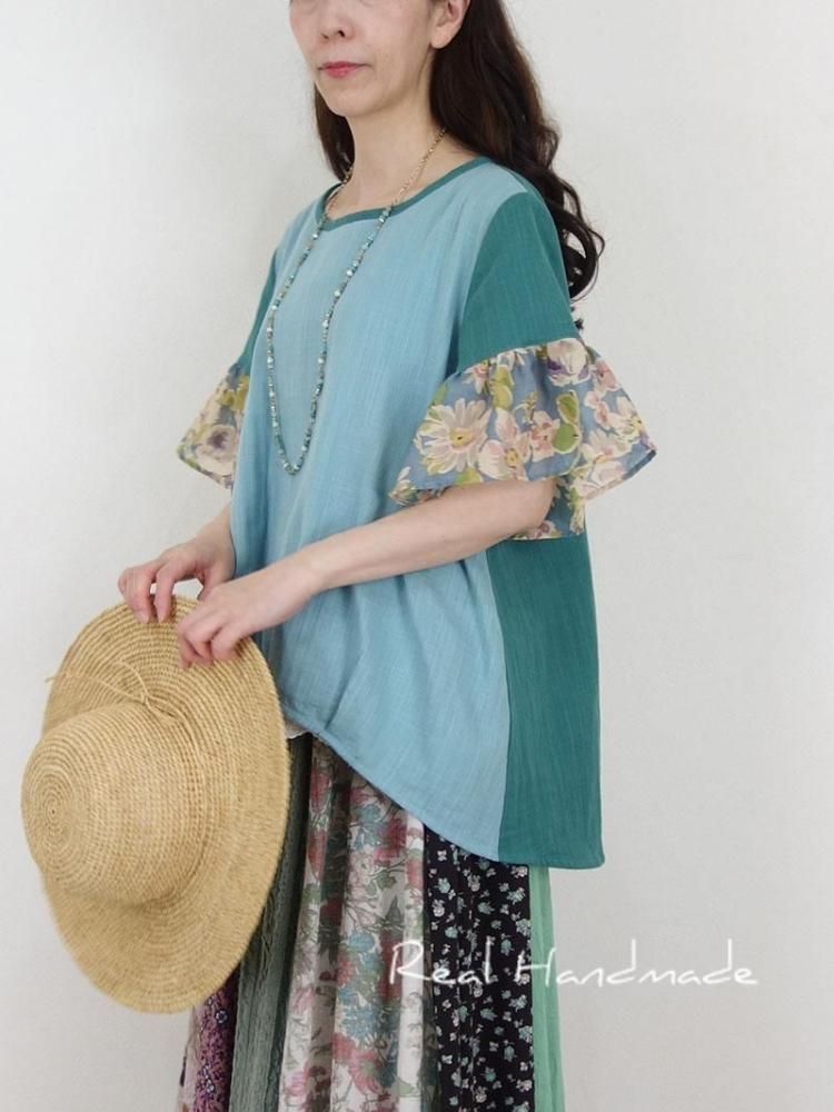 ハンドメイド【ワンピース＆トップス】 Tops（トップス）｜ハンドメイドワンピースや洋服なら