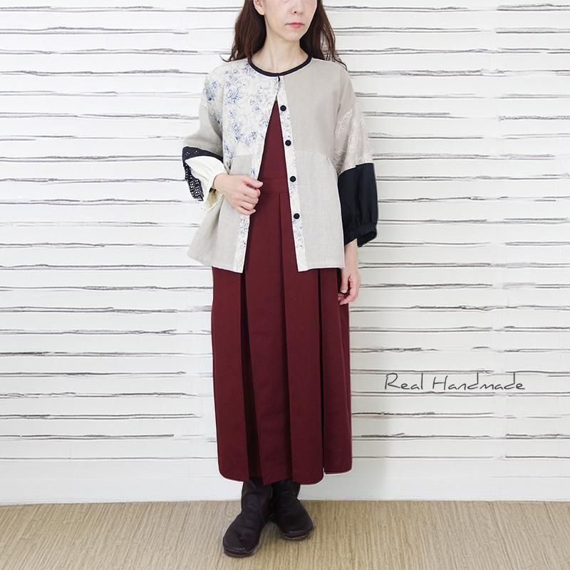 【マキポンさま専用ページ】woolフォーマル対応＊ボックスタックワンピース マキポンさま専用ページ】woolフォーマル対応＊ボックスタック
