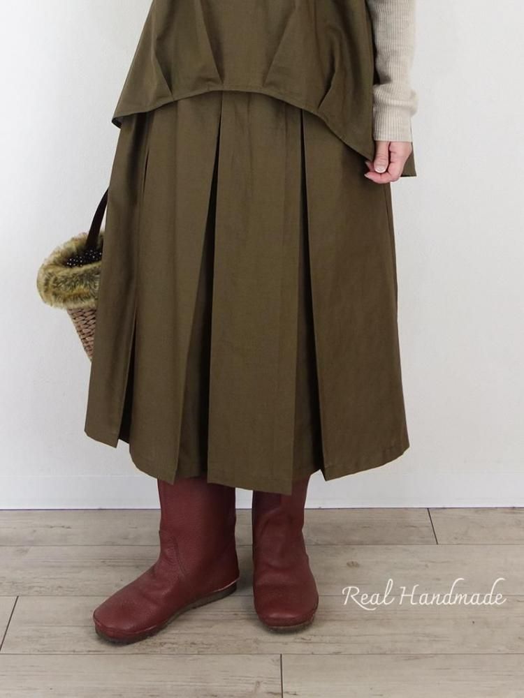 予約販売] 亜麻色ヨーロッパリネンバックチュール薔薇レースワンピース