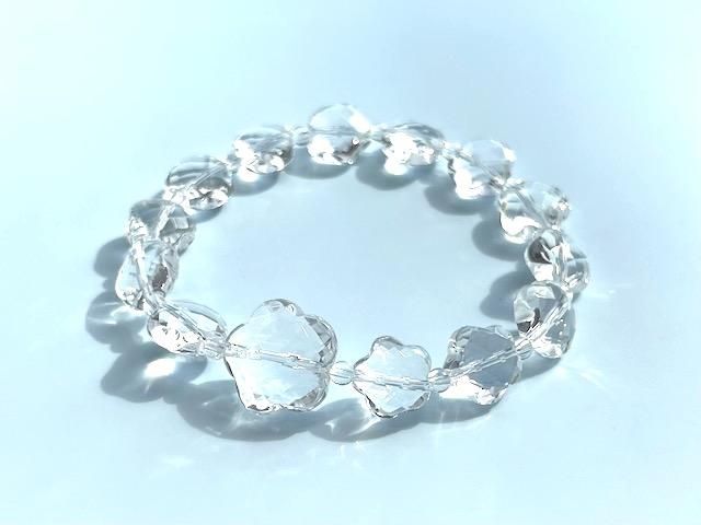 お花キラキラブレス❤️ 子供用ブレスレット キラキラ お花 - メルカリ