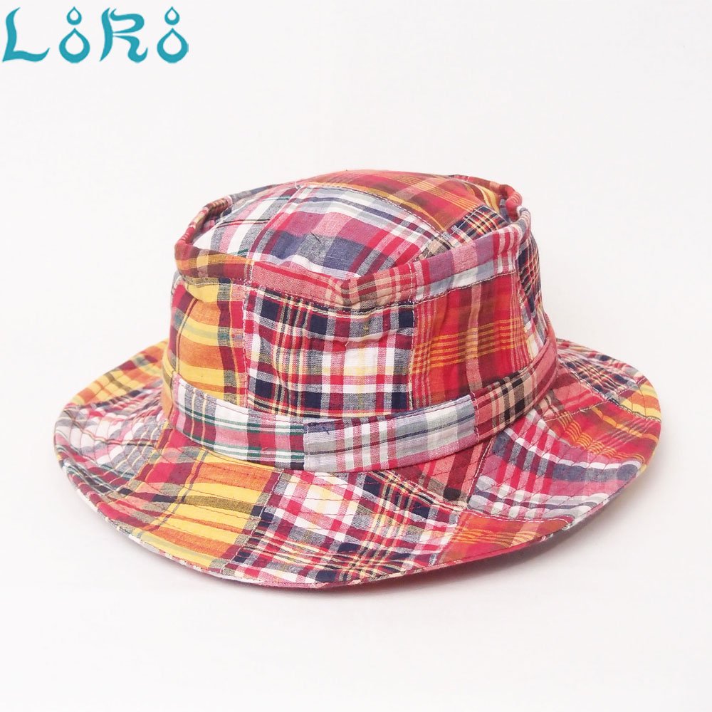 オリジナル帽子のWEB SHOP 「LoRo」｜テラピンチハット・チェック・パッチワーク