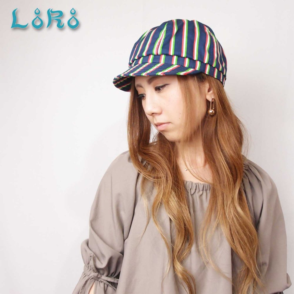 オリジナル帽子のWEB SHOP 「LoRo」｜ストライプキャスケット