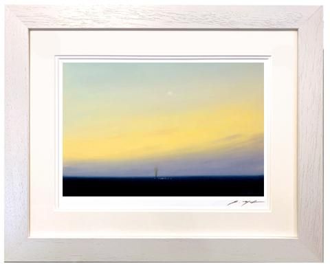 Amazon.co.jp: 絵画 版画 葉祥明（ ようしょうめい ）・夕焼けの