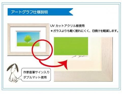 アートグラフ【Double Moon】太子サイズ・大衣・三々・特大