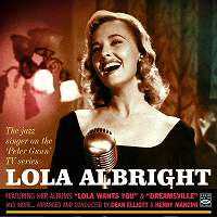 ★LOLA ALBRIGHT / THE JAZZ SINGER ON THE ‘PETER GUNN' TV SERIES(2 LP ON 1  CD) - VENTO AZUL RECORDS