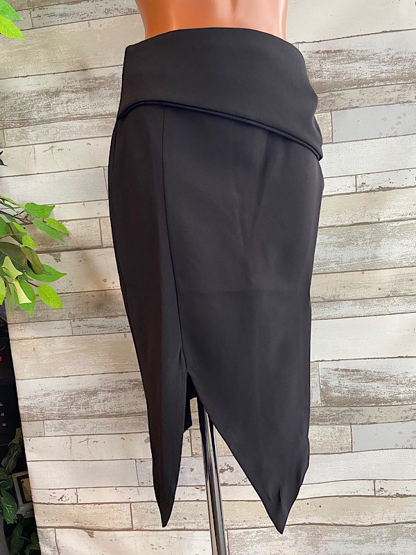 イタリア製 ブラックタイトスカート