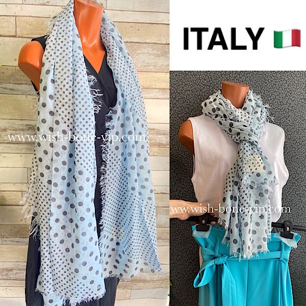 イタリア/Made in ITALY】サラッと肌触り大判＆ロング上質モダール