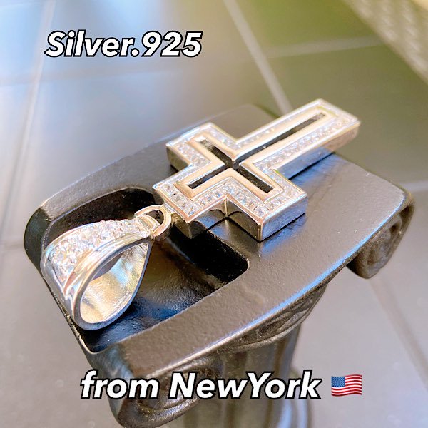 SILVER925  ペンダントトップ｜シルバージュエリー｜シルバーペンダントトップ｜CZ・デザインクロス・十字架ネックレス｜インポートジュエリーショップ WISH  BONE VIP