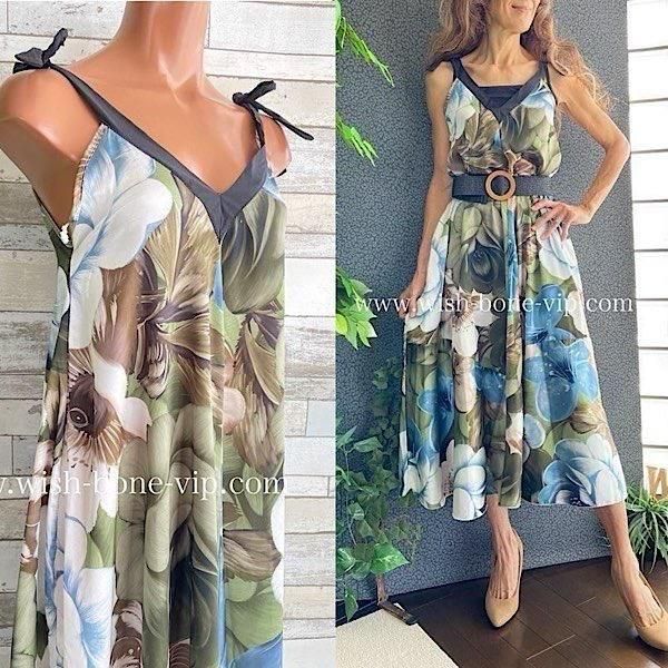 イタリア製インポートマキシワンピース通販｜ロングドレス