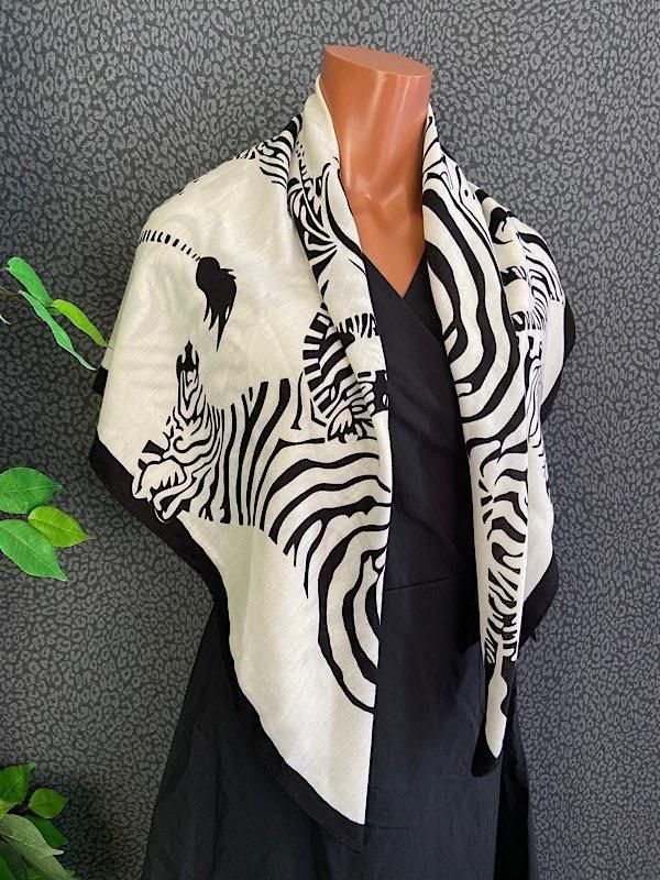 インポート大判＆スクエアスカーフ｜モノトーンストール｜ロング