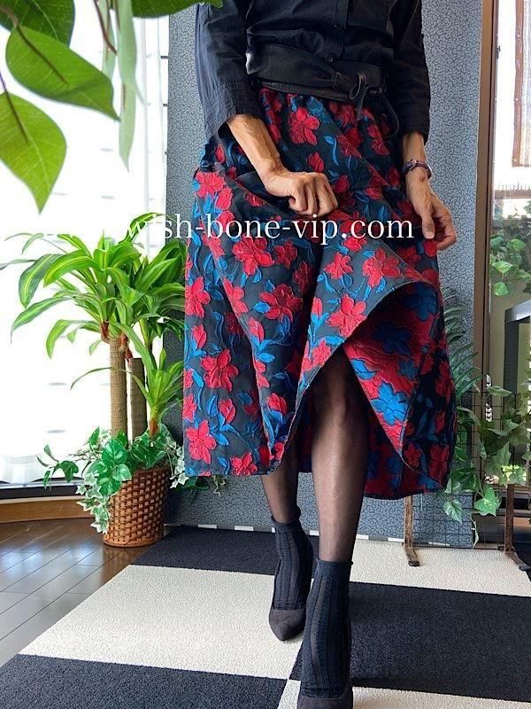 定価85000円 新品タグ付き Rossa インポート ロッサ スカート インポートスカート▽新品 定価85000円 新品タグ付き Rossa