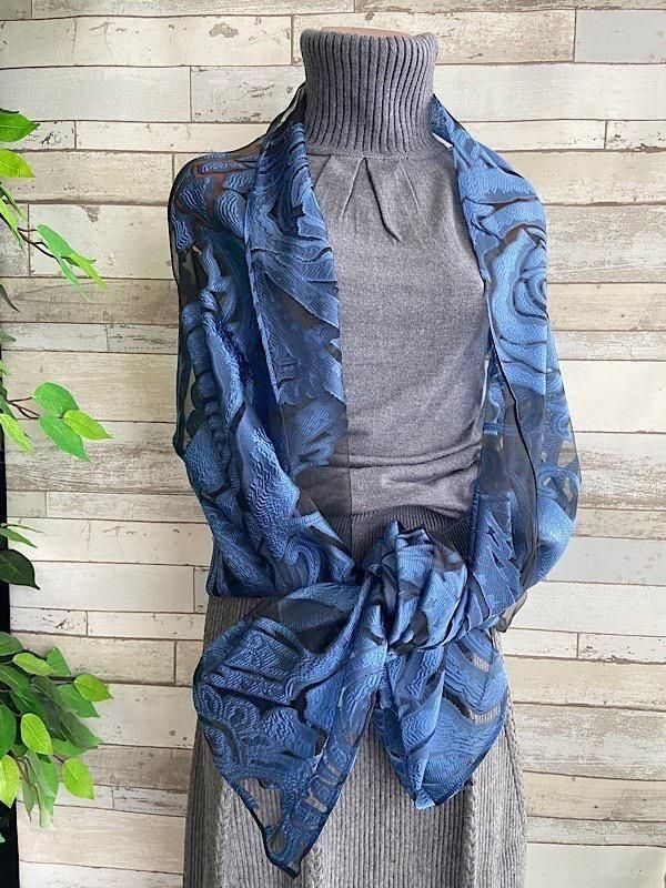 おしゃれな大判＆ロングショール｜シースルーインポートストール