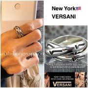 VERSANI NEWYORK ٥륵ˡSilver925åȥץХɥ Ϣ  ڥ / ݥå𤢤 Triple Band Ring 1125