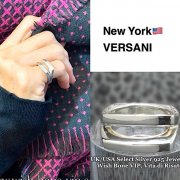 VERSANI NEWYORK Silver925 ٥륵˥󥰡åС925 2Ϣץ졼å˥å9~23