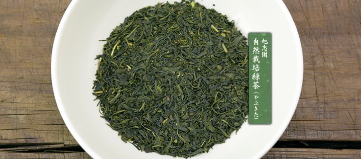 旭志園　やぶきた緑茶の茶葉