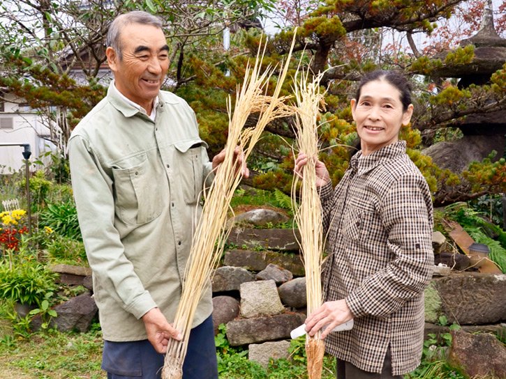 熊本県玉名市の柴尾農園・柴尾ご夫妻の写真