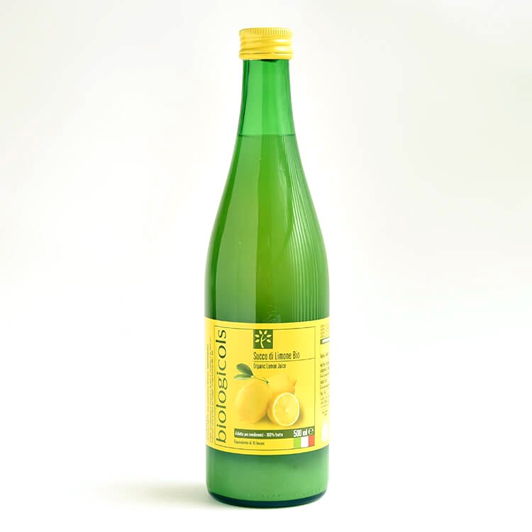 シチリア産有機レモン果汁(biologicoils) 500ml