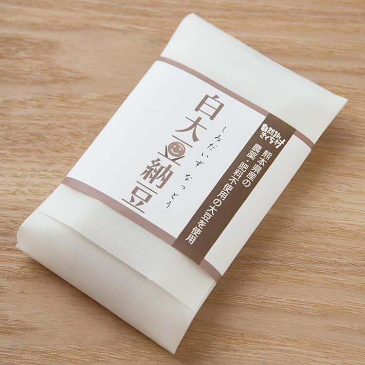 きくち村の白大豆納豆_100g単品（自然栽培フクユタカ大豆使用