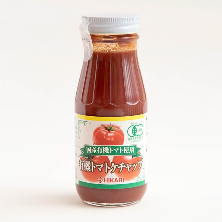 ヒカリ 有機トマトケチャップ(瓶) 200g