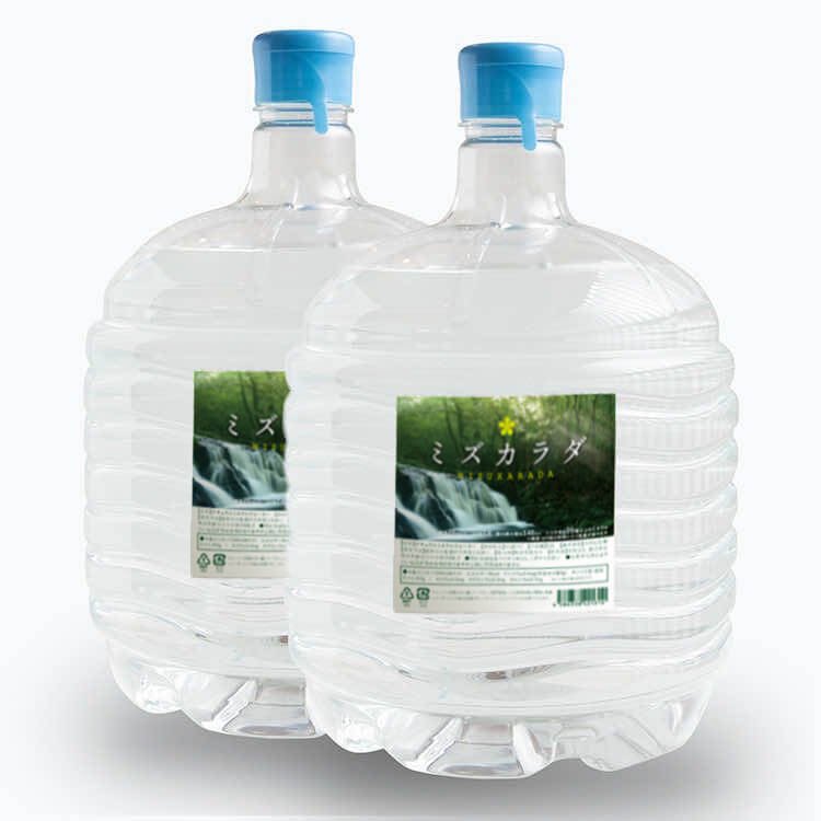 ミズカラダ～菊池ミネラル水～ 12リットルボトル×2本set【送料込み】