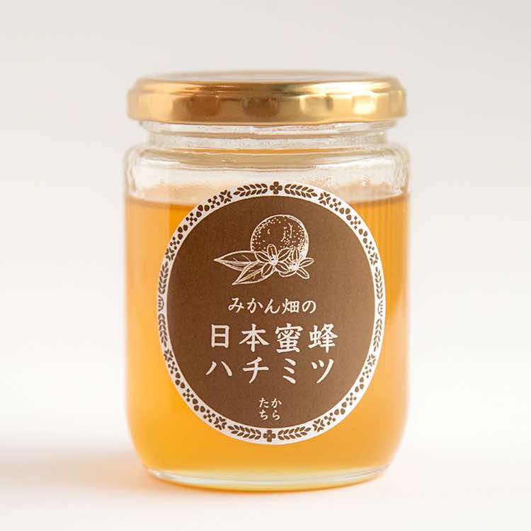 みかん畑の日本蜜蜂ハチミツ 250g