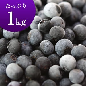 城さんの冷凍ブルーベリー（農薬不使用・化学肥料不使用栽培）1kg【冷凍】 - 自然派きくち村