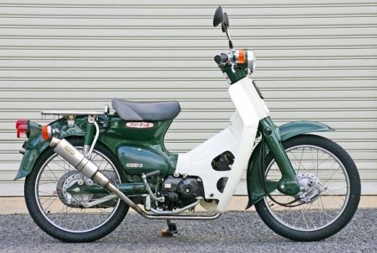 スーパーカブ50/リトルカブFI (JBH-AA01) OUTEX.R-SS - バイクマフラー・バイク　パーツ　通販：OUTEX