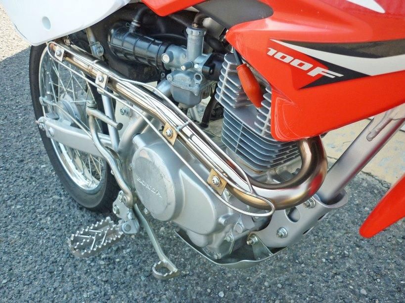 OUT-EX ステンレス マフラー CRF100F OUTEX.R-SS/RACE ステンレスエキパイ、ステンレスサイレンサー