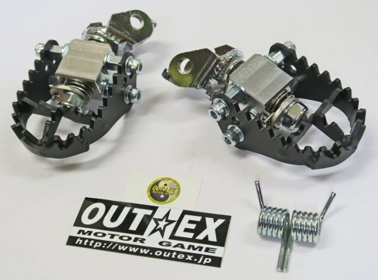 Fペグ ワイドモタード　690SMC/R / 98～15 125SX/250-450SX-F /etc. - バイクマフラー・バイク　パーツ　 通販：OUTEX